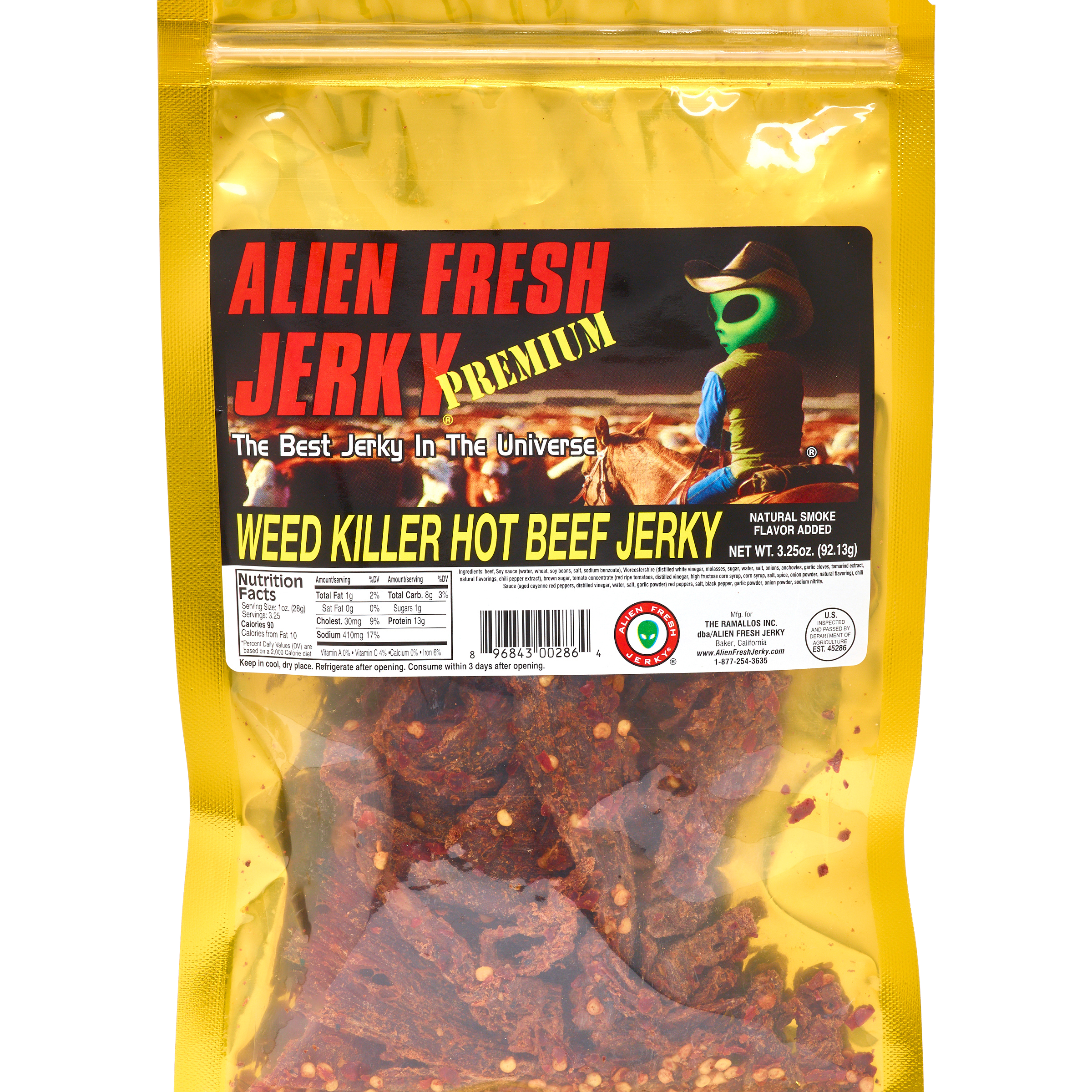 Alien Fresh Jerky Weed Killer Hot