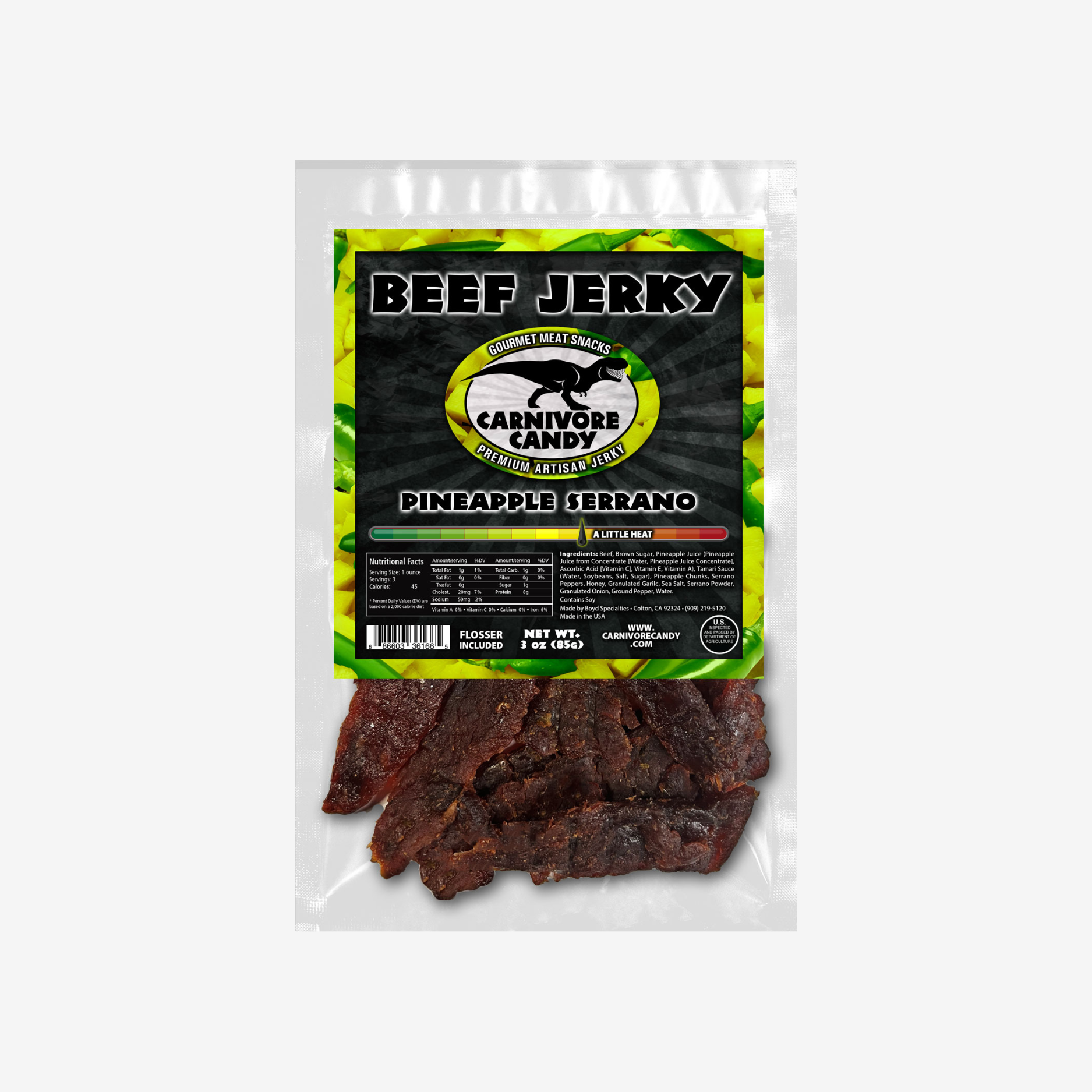 Carnivore Candy Pineapple Serrano