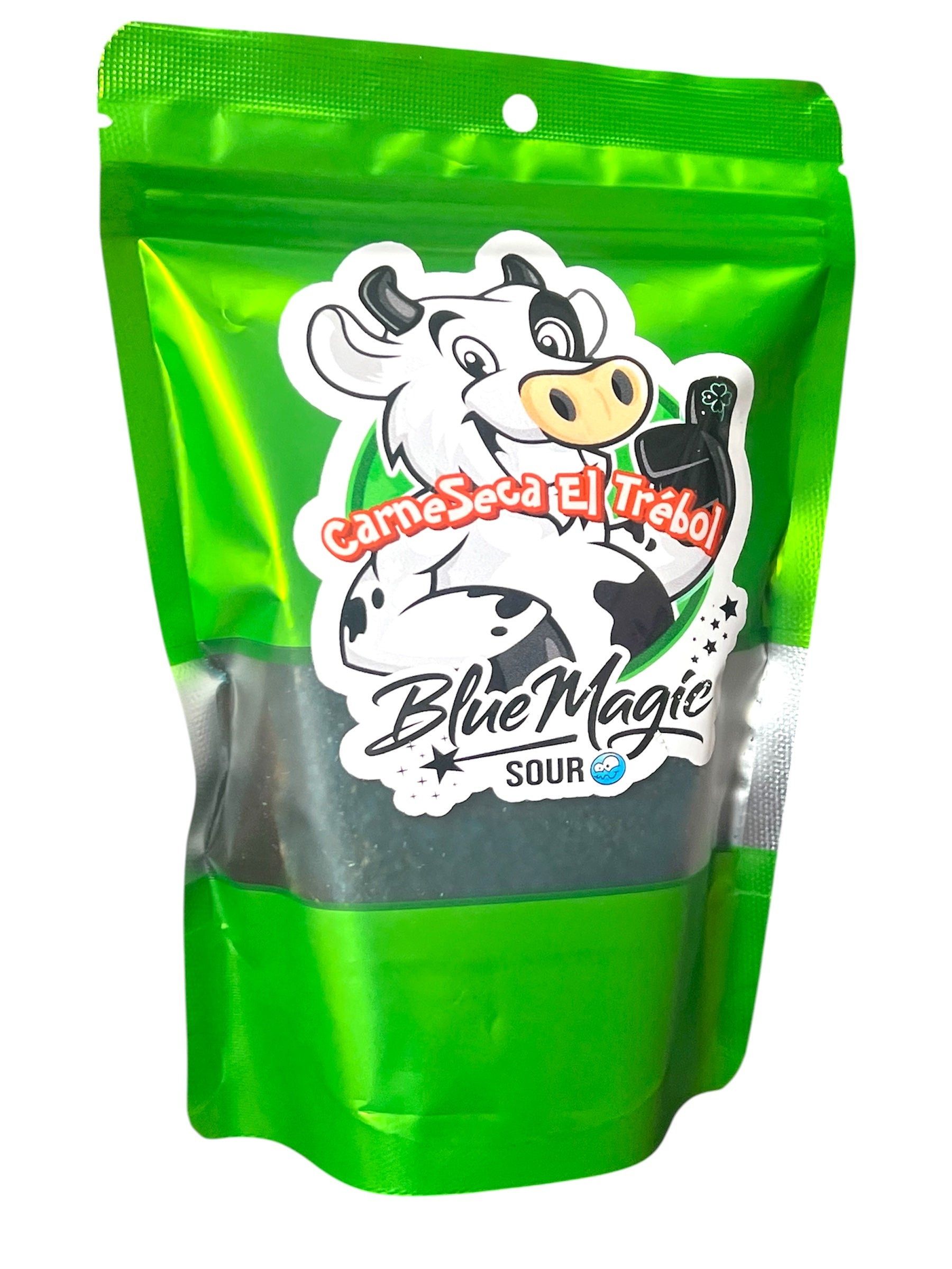 Carne Seca El Trebol Blue Magic Sour 2.5 oz