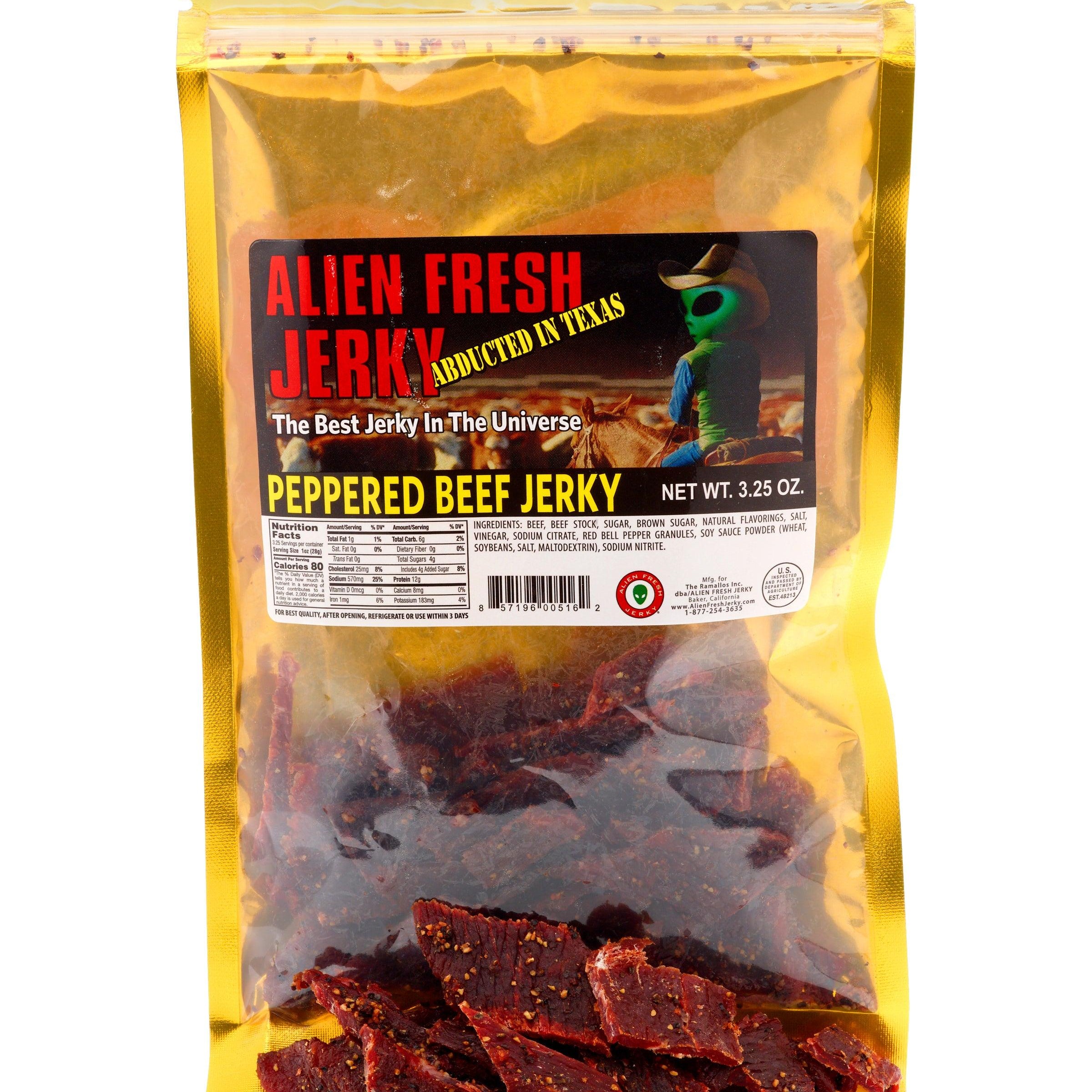 TX Style Peppered Beef Jerky - 3.25oz