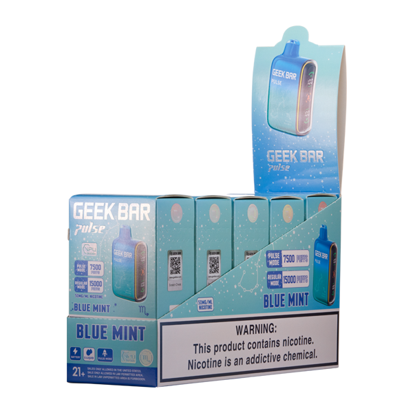  Disposable Vape — Dual Mesh Coil, 50mg Nicotine, USA Shipping