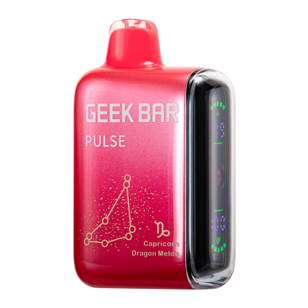 Dragon Melon Geek Bar Pulse Disposable Vape — Dual Mesh Coil, 50mg Nicotine, USA Shipping