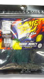Carne Seca Fuego Blue Beef Jerky Cool Electric Twist Crunchy Spicy 1.7 OZ