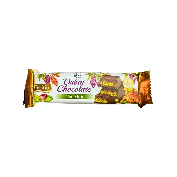 Feritio Dubai Chocolate - Pistachio 40G