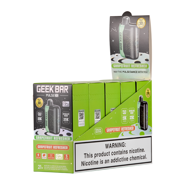 Grapefruit Refresher Geek Bar Pulse X 25k