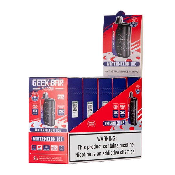 Watermelon Ice Geek Bar Pulse X (Patriot Edition)