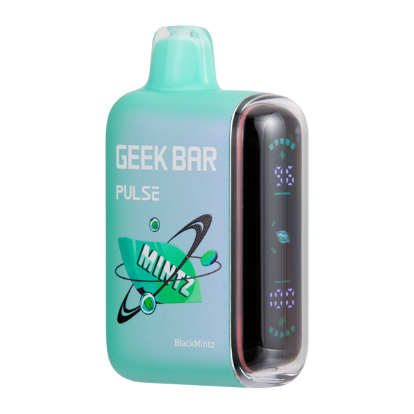 BlackMintz Geek Bar Pulse Disposable Vape — Dual Mesh Coil, 50mg Nicotine, USA Shipping