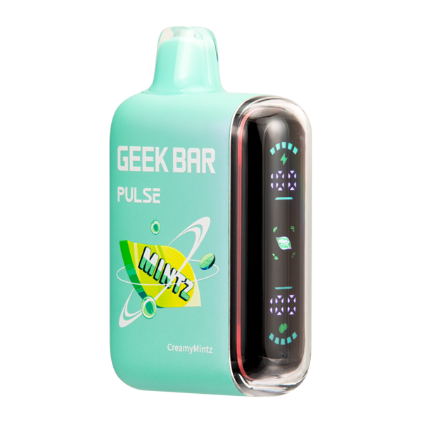 CreamyMintz Geek Bar Pulse Disposable Vape — Dual Mesh Coil, 50mg Nicotine, USA Shipping