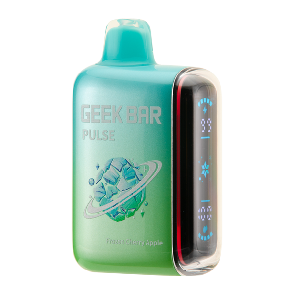 Frozen Cherry Apple Geek Bar Pulse (Frozen Edition) Disposable Vape — Dual Mesh Coil, 50mg Nicotine, USA Shipping