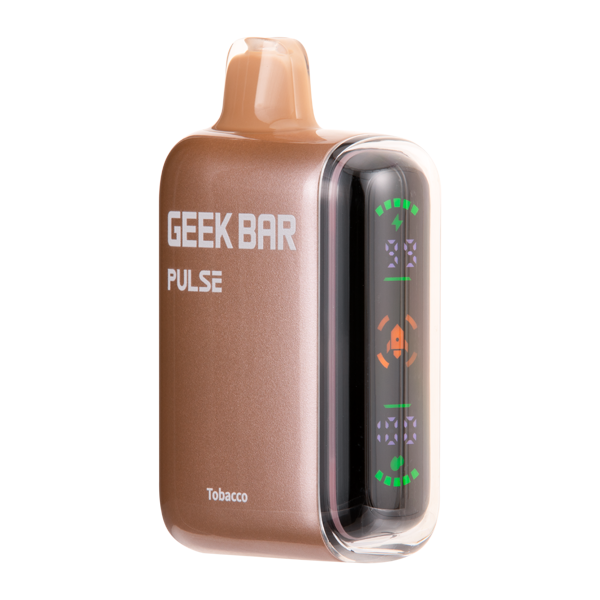 Tobacco Geek Bar Pulse Disposable Vape — Dual Mesh Coil, 50mg Nicotine, USA Shipping