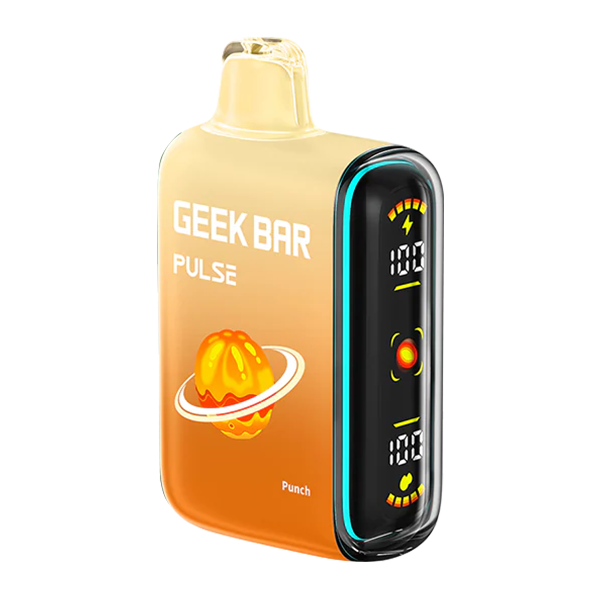 Punch Geek Bar Pulse (Thermal Edition) Disposable Vape — Dual Mesh Coil, 50mg Nicotine, USA Shipping