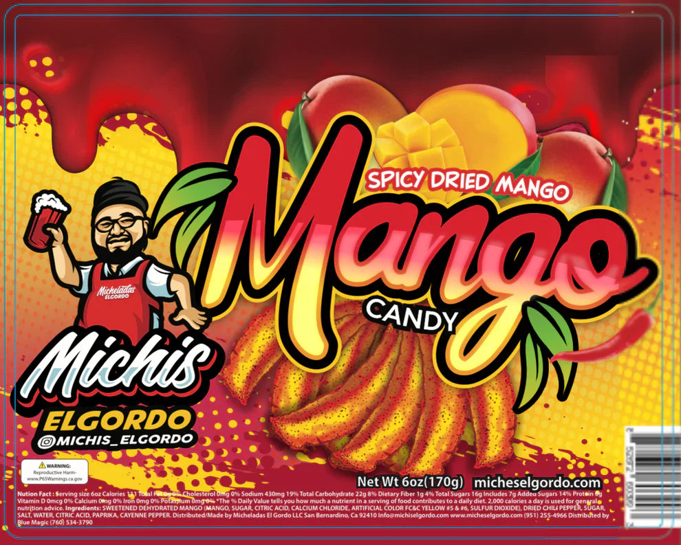 Micheladas El Gordo - Mango Candy