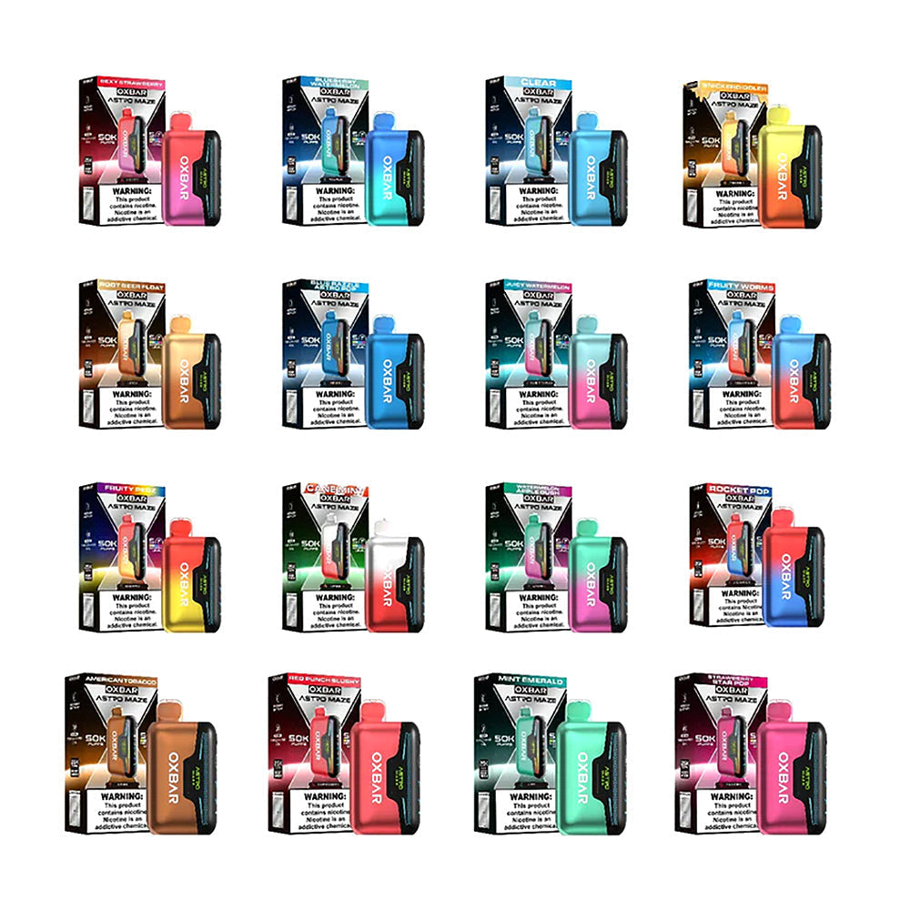  Disposable Vape — Dual Mesh Coil, 50mg Nicotine, USA Shipping