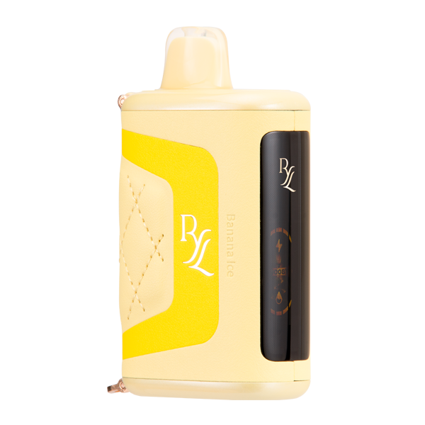 Banana Ice RAZ RYL Classic 35K Disposable Vape — Dual Mesh Coil, 50mg Nicotine, USA Shipping