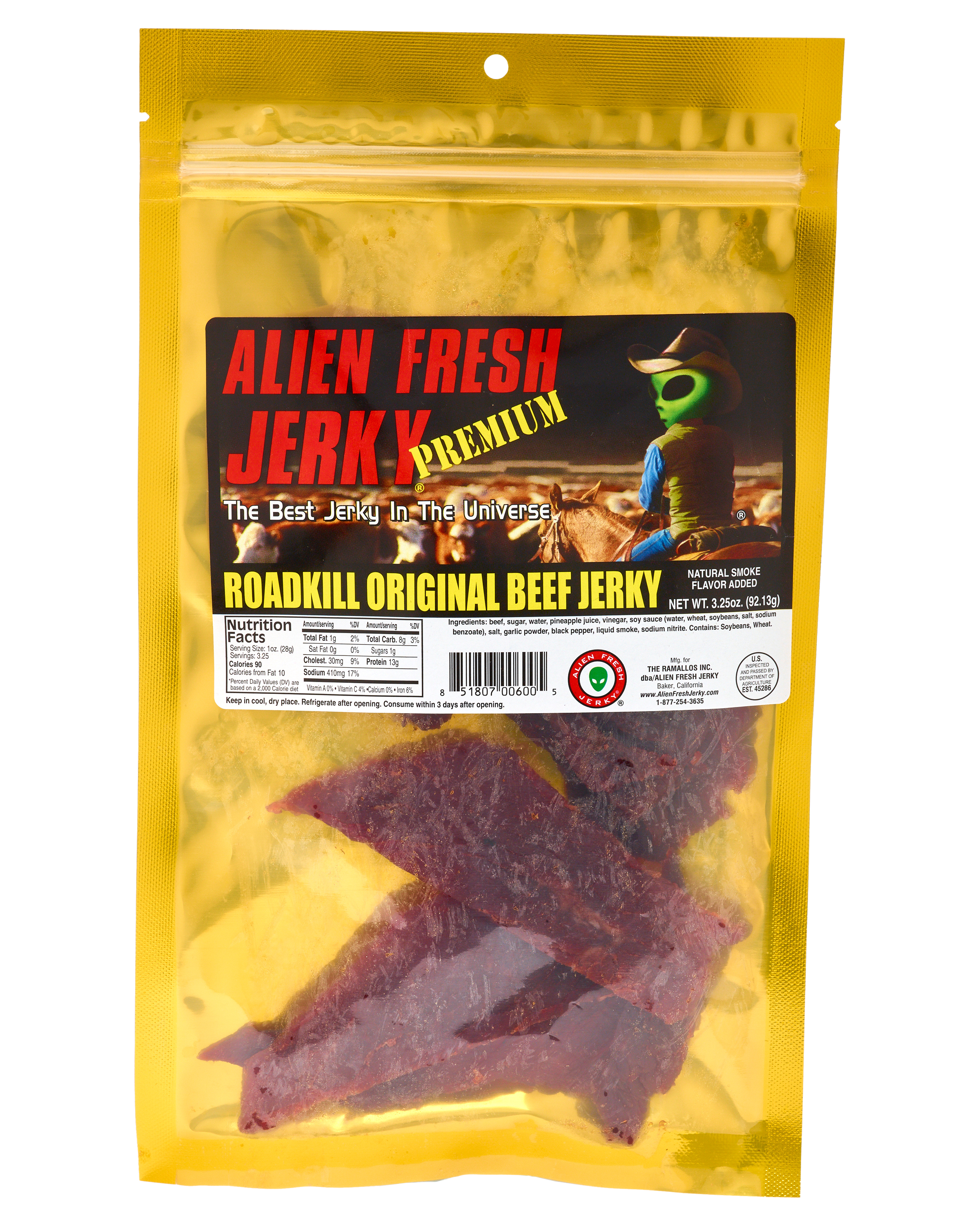 Alien Fresh Jerky Road Kill Original