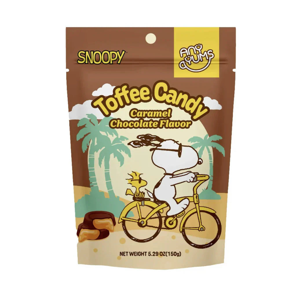 Snoopy Toffee Candy Carmel Chocolate Flavor 150g