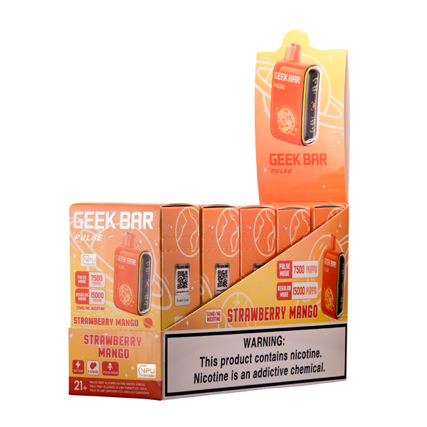  Disposable Vape — Dual Mesh Coil, 50mg Nicotine, USA Shipping