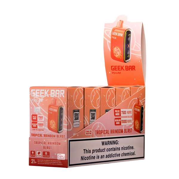  Disposable Vape — Dual Mesh Coil, 50mg Nicotine, USA Shipping